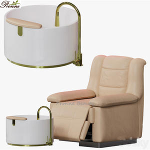 Tazón de Spa de pedicura de lujo de nuevo diseño <span class=keywords><strong>2026</strong></span> con Jet Throne sofá de ocio Silla de pedicura para niña - Product Image 4