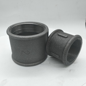 Heavy-Duty đen dễ uốn sắt phụ kiện đường ống cạnh vuông ren NPT ANSI b16.3 hệ thống nước thành phần bề mặt mạ - Product Image 6