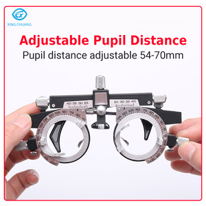 Gran oferta, marco de prueba ajustable, optometría, máquina de prueba de ojo progresivo, instrumentos ópticos, marco de prueba de titanio - Product Image 3