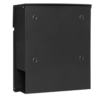 Boîte aux lettres murale extérieure en acier inoxydable de style européen et américain, étanche et verrouillable, service OEM/ODM personnalisé