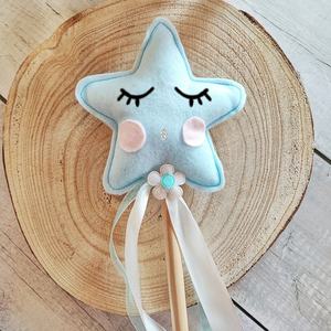 Baguette Magique Princesse Fée en Tissu Coloré Faite à la Main pour Filles - Accessoire de Déguisement pour Halloween, Diwali et Fêtes du Ramadan - Product Image 2