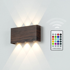 <span class=keywords><strong>Luce</strong></span> da parete moderna Deco senza fili Hotel su e giù per la parete ricaricabile LED RGB Led lampada da parete - Product Image 1