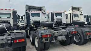 HOWO TX sinotruk HOWO 6x4รถแทรกเตอร์ยูโร3 400hp ดีเซลพวงมาลัยซ้าย Weichai 30T-40T Logistics ใหม่ - Product Image 4