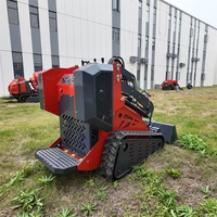 Mini-chargeuse sur chenilles de 470 kg fabriquée en Chine avec moteur diesel Kohler pour travaux de construction