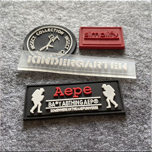 Parches de Silicona Transparentes con Logotipo Personalizado en 3D, Transferencia Térmica, Etiquetas de PVC para Calzado, con Respaldo de Velcro, para Lienzos con Diseño Floral - Product Image 3