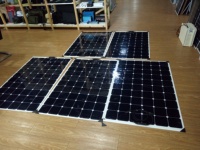 Panneaux solaires flexibles légers et faciles à transporter 50w 100w 200w 450w 550w Sunpower ou monocristallins pour voiture, bateau, camping-car, yacht, camping