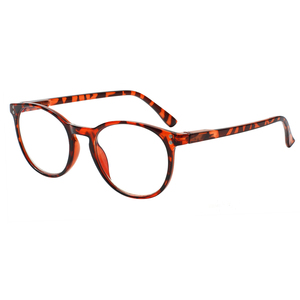 Gafas <span class=keywords><strong>de</strong></span> <span class=keywords><strong>Lectura</strong></span> Redondas con Protección Anti Luz Azul, Diseño Degradado Tortuga, Personalizables al por Mayor, Unisex, para Computadora, para Hombres y Mujeres - Product Image 4