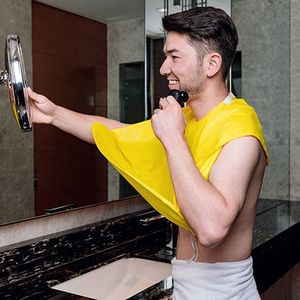 Venta al por mayor <span class=keywords><strong>de</strong></span> paños <span class=keywords><strong>de</strong></span> afeitar plegables y portátiles babero <span class=keywords><strong>de</strong></span> afeitar para hombres multiusos impermeable antiadherente capa <span class=keywords><strong>de</strong></span> barba - Product Image 3