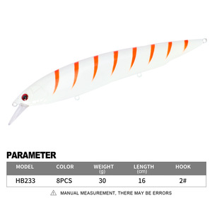 16cm 30g luminosa isca dura artificial Bionic isca mar pesca plástico <span class=keywords><strong>Mino</strong></span> para carpa - Product Image 4
