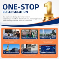 Huanuo DZH DZL SZL Boiler Uap Industri Otomatis Horizontal Berbahan Bakar Batubara, Biomassa, Pelet Kayu, Serpihan Kayu Bakar, Padi, dan Bahan Bakar Padat