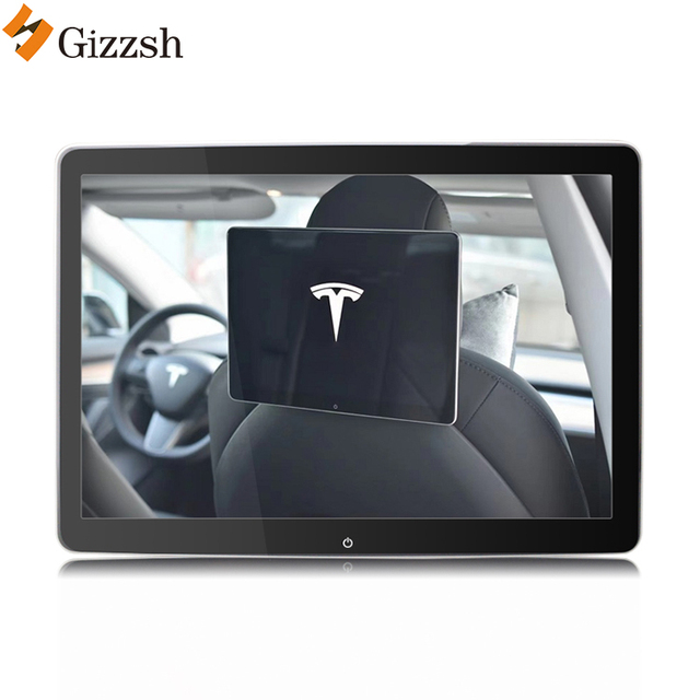WIFI 4K  Headrest Android 11.0 12 Inch Car Rear Seat Headrest Touch Screen Entertainment Monitor for Tesla