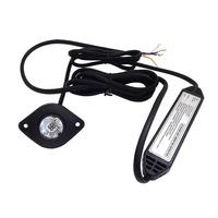YUANHAO 3W LED Notfall-Fahrzeugbeleuchtung Aufbau-Deckleuchte Armaturenbrett-Gitter Stroboskop-Warnleuchte LED-Versteckte Stroboskoplichter