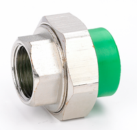 Deso 20mm y 25mm PPR Instalación de tuberías Adaptador macho Unión Latón Unión roscada Fundición de agua Technics Conectores de plástico Caja de embalaje