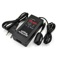 Alimentation portable en plastique avec câble pour console de jeu PS2 70000, adaptateur secteur et câble de charge (normes US/EU)