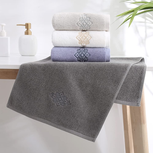 China Factory Wholesale 35*75 cm 70*140 cm Custom logo Package Hand Face <b>Bath</b> <b>Towels</b> <b>Sets</b> 100% Pure Cotton 3 Pieces <b>Towel</b> <b>Set</b> - Product Image 4
