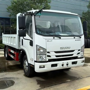 รถบรรทุกดัมพ์ ISUZU NPR KV100 ใหม่จากจีน 4 ตัน 120 แรงม้า พวงมาลัยซ้าย/ขวา รถบรรทุกแบบเทท้าย 4x2 4x4 ส่งตรงจากโรงงาน - Product Image 4