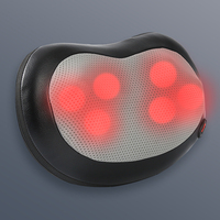 Coussin de massage corporel chauffant 3D à pétrissage, en promotion