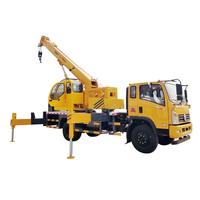 Grue hydraulique à chargement rapide pour camion, 10/12/16/25 tonnes, bras de libre, 4x4, grue, prix à monter