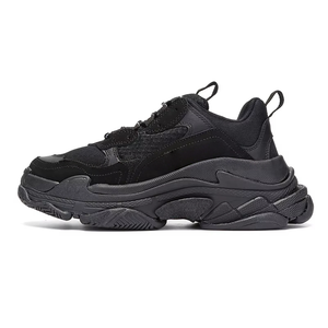 Zapatos Deportivos de Piel Genuina con Cordones Negros de Lujo, Resistentes a Impactos, Antideslizantes, para Todas las Temporadas, Zapatos Casuales de Moda para Hombre - Product Image 5