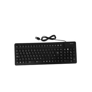 Keypad karet silikon fleksibel, <span class=keywords><strong>Keyboard</strong></span> membran kuat lapisan tombol elastis tinggi desain Input presisi untuk pengontrol cerdas - Product Image 4