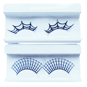 Kit de <span class=keywords><strong>Maquillaje</strong></span> Facial y Pestañas de Telaraña Falsa para Fiestas de Halloween - Product Image 4