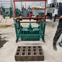 Machines Mobiles Efficaces et Pratiques pour la Fabrication de Blocs de Béton à Ponte, Matériel Simple pour la Production de Pavés