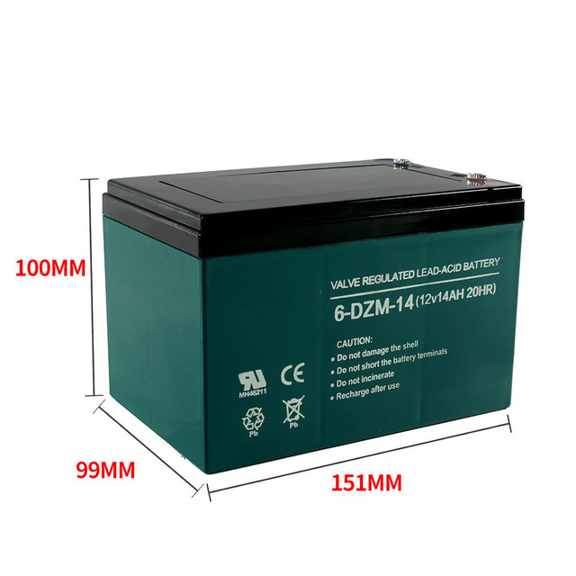 Export Quality Deep Cycle Battery Agm Gel Lead Acid Battery 12v14ah 12v10ah