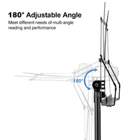 Wholesale Musical Instrument Accessories Height Adjustable Professional Aluminum Iron Music Stand with Carry Bag