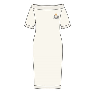 <span class=keywords><strong>Abito</strong></span> estivo da donna OEM, nuovo modello casual con <span class=keywords><strong>scollo</strong></span> <span class=keywords><strong>a</strong></span> barchetta, spalle scoperte, sexy, <span class=keywords><strong>a</strong></span> maniche corte, lunghezza midi. - Product Image 5