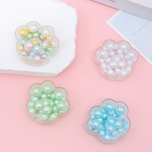 Jouets anti-stress mignons et doux à presser, Kawaii, en forme de fruits en gelée et de patte de chat, pour enfants et adultes, cadeau de décompression, jouet patte de chaton - Product Image 1