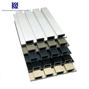 Ngoài trời không thấm nước vườn WPC tấm Tường gỗ trang trí nội thất nhựa cho biệt thự căn hộ bên ngoài ốp rãnh bên ngoài siding tường - Product Image 3