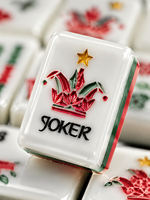 Pré-vente Juillet : Ensemble de Mahjong Américain de Luxe Moderne, 160 Tuiles en Acrylique Personnalisées, Jeux de Société en Gros