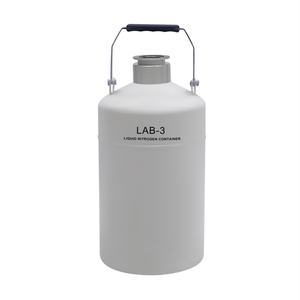 Tanque de almacenamiento LN2 resistente a impactos LAB-50 50L Tanque de nitrógeno líquido de laboratorio para semen animal - Product Image 2