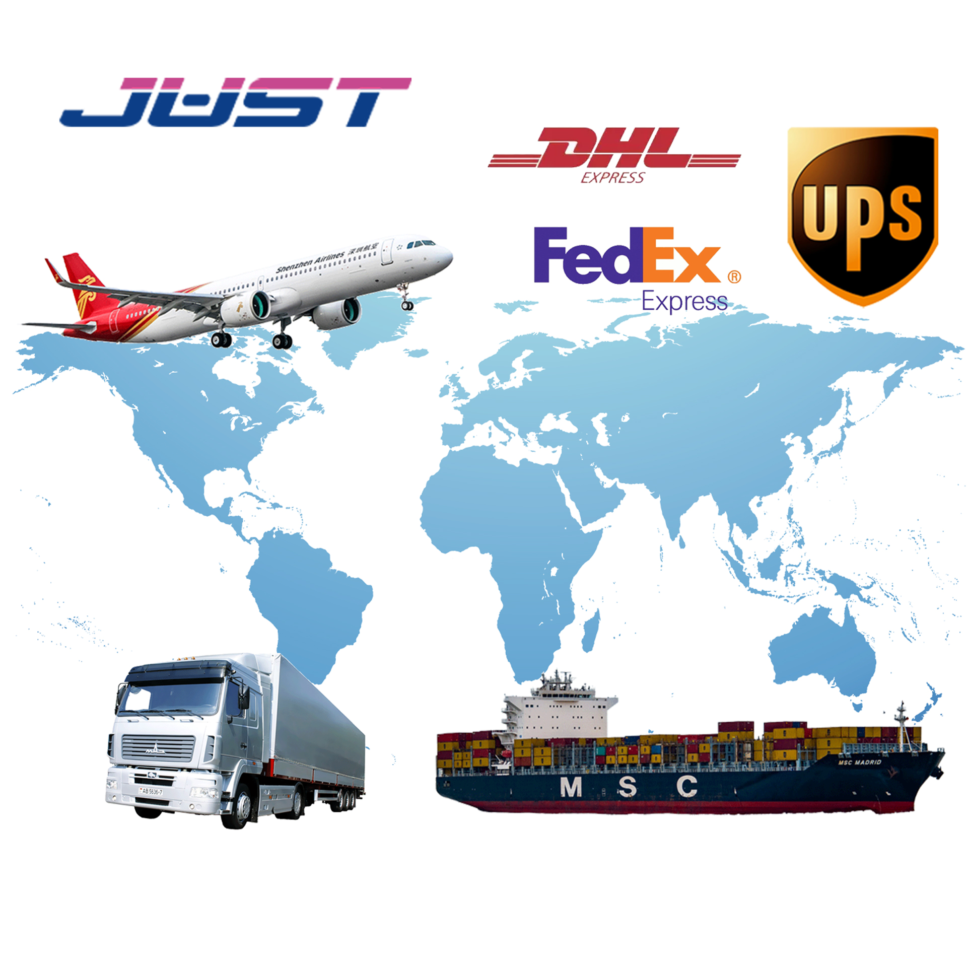 Самая дешевая воздушная морская доставка DHL UPS Fedex сервис из Китая в США, Саудовская Аравия, Испания, экспедитор От двери до двери