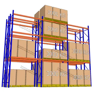 High Step Platforms Fabric Rack Stacking Bike Racking Storage System Warehouse Industrial Shelves Lit Mezzanine