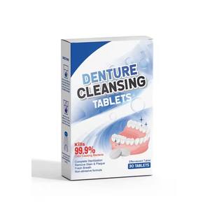Tabletas de limpieza para dentaduras <span class=keywords><strong>Invisalign</strong></span> protector bucal <span class=keywords><strong>limpiador</strong></span> retenedor - Product Image 5