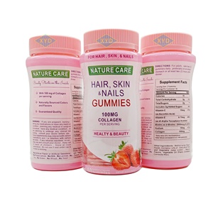 OEM saç cilt çivi kadınlar ve erkekler için biyotin ile kollajen ve Vitamin Gummies - Product Image 3