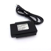 Kabel adaptor antarmuka Data USB3.0 untuk IDE SATA PATA 2.5/3.5 Hard Drive Disk HDD SSD 5Gbps untuk komputer Desktop