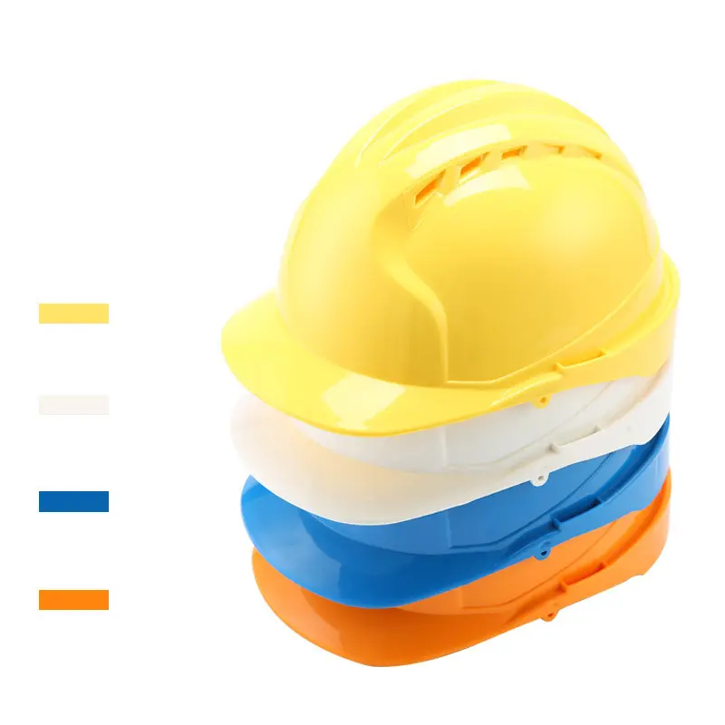 지원 OEM 수입 ABS 재료 버클 플라스틱 라이닝 노동 보호 하드 모자 건설 현장 안전 헬멧