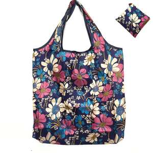 Reuseable Foldable Waterproof Polyester Shopping Bag Tote Bag - Product Image 1