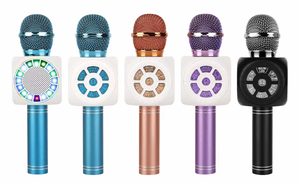 Singing Machine Wireless Karaoke <strong>Microphone</strong> for Kids &amp; Adults Portable Handheld <strong>Bluetooth</strong> <strong>Microphone</strong> with Speaker - Product Image 4