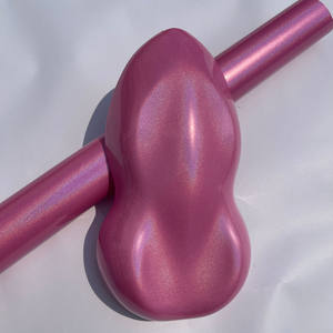 Película láser rosa de iridiscencia para decoración de coche, película de vinilo de película completa de China azul, diseño de película de PVC para envolver el coche - Product Image 4