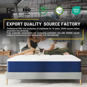 Materasso HOMEMATE Queen Size e King Size in Memory Foam Compresso con Molle Insacchettate Doppie per Letto Domestico - Product Image 5