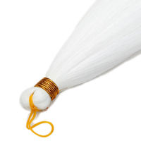 Extensions de cheveux synthétiques longues et lisses en vrac, 28 pouces, mèches de cheveux à haute température, tresses yaki, cheveux à crocheter pré-étirés