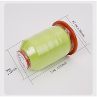 Kit de fil polyester 402 de 100 couleurs, 500 yards par bobine, pour couture à la main ou à la machine, broderie, fil artisanal DIY