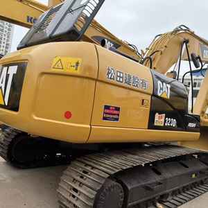 Pièces d'occasion de marque japonaise pour excavatrice sur chenilles 323D de 23 tonnes : Moteur, boîte de vitesses, pompe, roulement - 100% prêtes à l'emploi, originales japonaises, pour usage en construction - Product Image 1