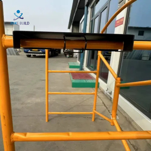 Offre Spéciale supermarchés chariot à outils multicouche cadre en métal roues verrouillables et échafaudage à boucle de roue pliable facile - Product Image 4