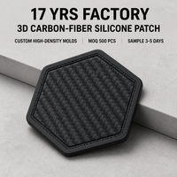 Patchs en PVC personnalisés avec logo pour sweat-shirt, streetwear - Décoration perlée laminée écologique, fournisseur OEM