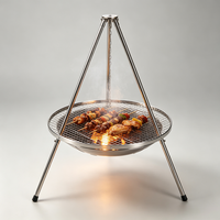 Accessoires de barbecue en acier inoxydable : Grille de cuisson en treillis métallique pour barbecue