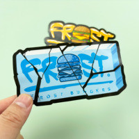 Autocollants découpés sur mesure en vinyle PVC de haute qualité, imperméables et résistants aux UV, avec logo adhésif, étiquettes d'emballage